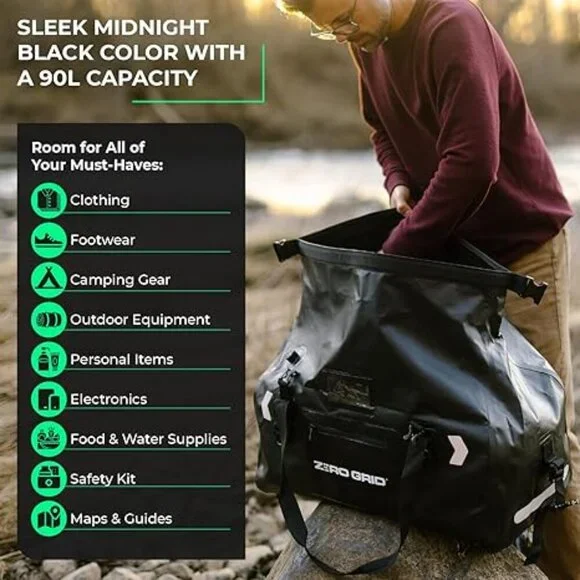 Extra Large Waterproof Elite Duffel Bag